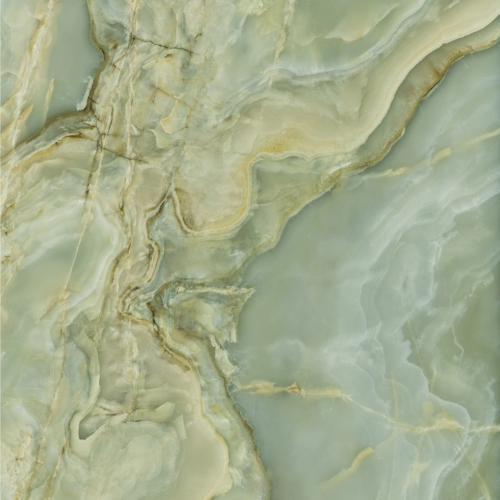 La Fabbrica Ava Onice Iride Giada półpoler 120x120 cm gr. 6 mm